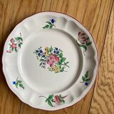 Set of Lunéville KG plates. (x6)
