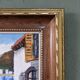 Modern swedish "the lake" tenerife landscape, framed oil painting