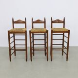 3x Vintage Bar Stool by  Bulthaup, 1970s