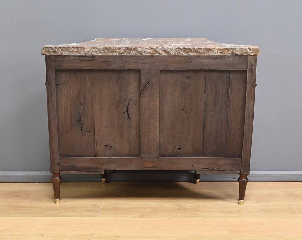 Small Mahogany Serving Cabinet, Louis XVI Style – 19th Century