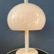 Vintage Space Age white Dijkstra mushroom table lamp