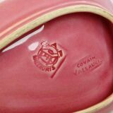 Radish dish in vallauris ceramic covain