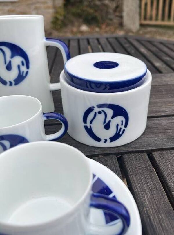 Service  à thé  ou à café en porcelaine de Sargadelos