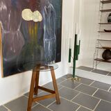 Vintage tripod wood table