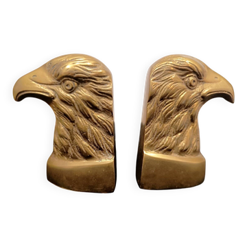 Serre-livres vintage tête d'aigle