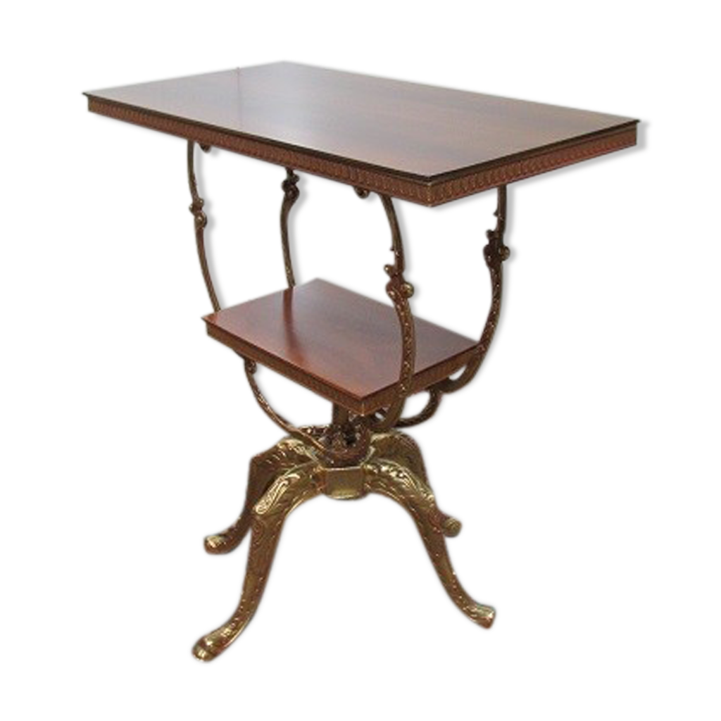 Table guéridon pivotante italienne Selency