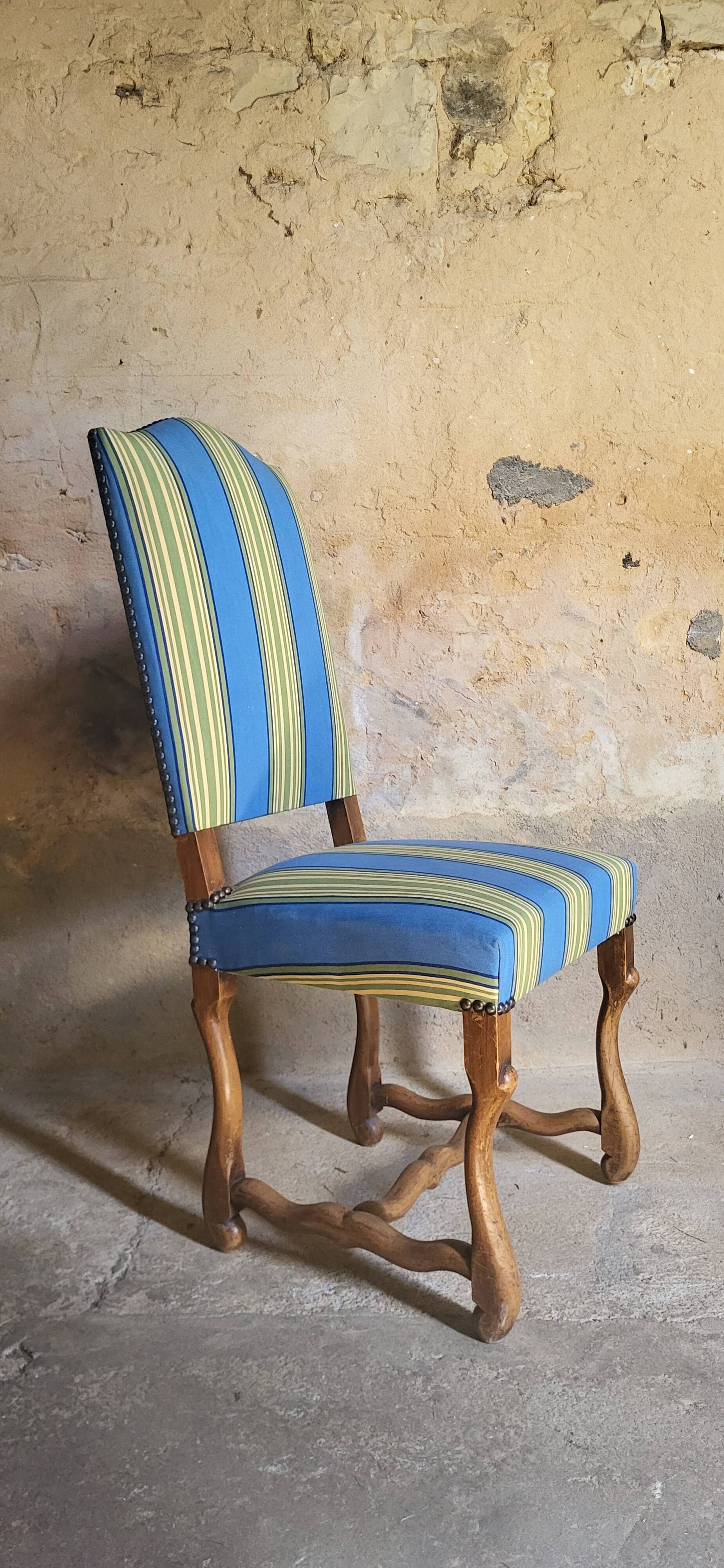 4 Louis XIII chairs
