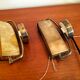 Pair wall lamps