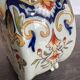 Antique cache-pot in Art Nouveau faience