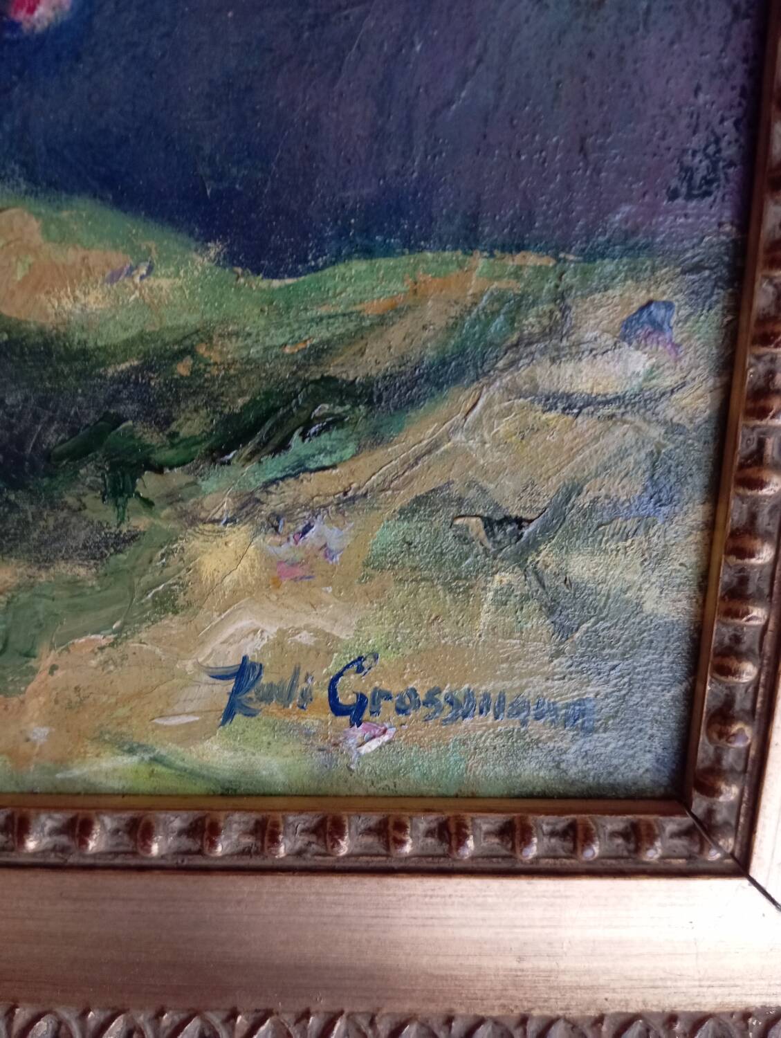 Still life signed Rudy Grossmann