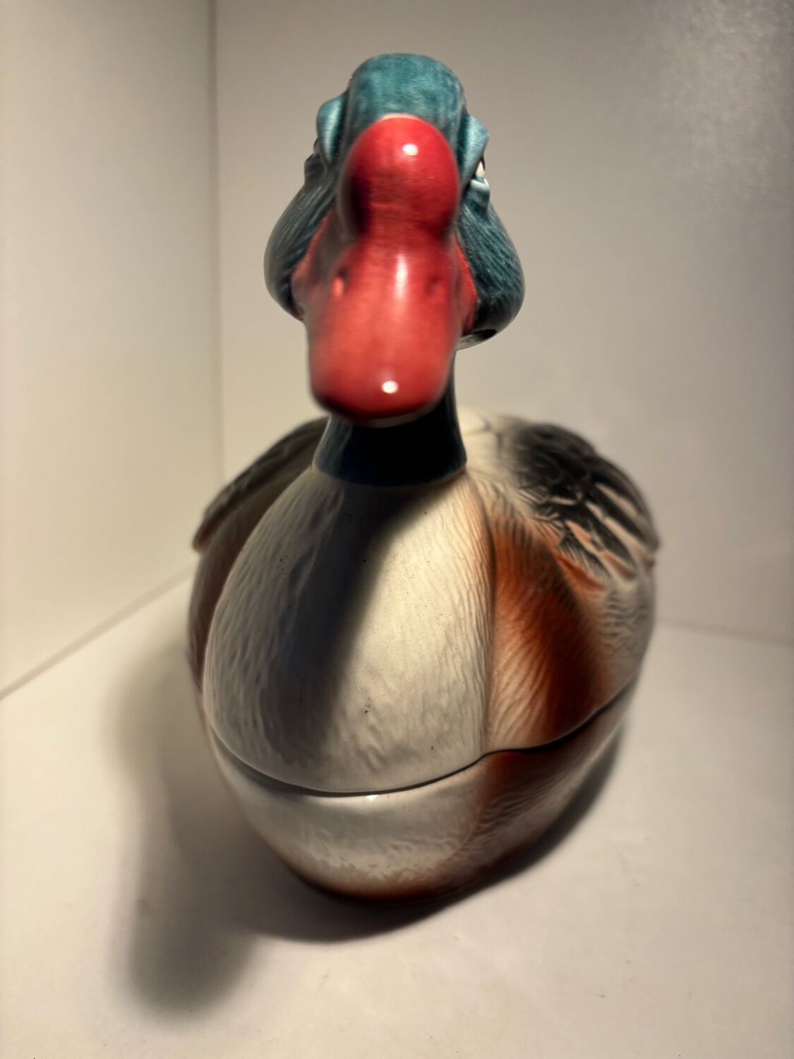 Zoomorphic terrine signed by Michel Caugant