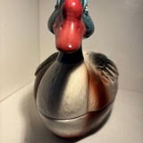 Zoomorphic terrine signed by Michel Caugant