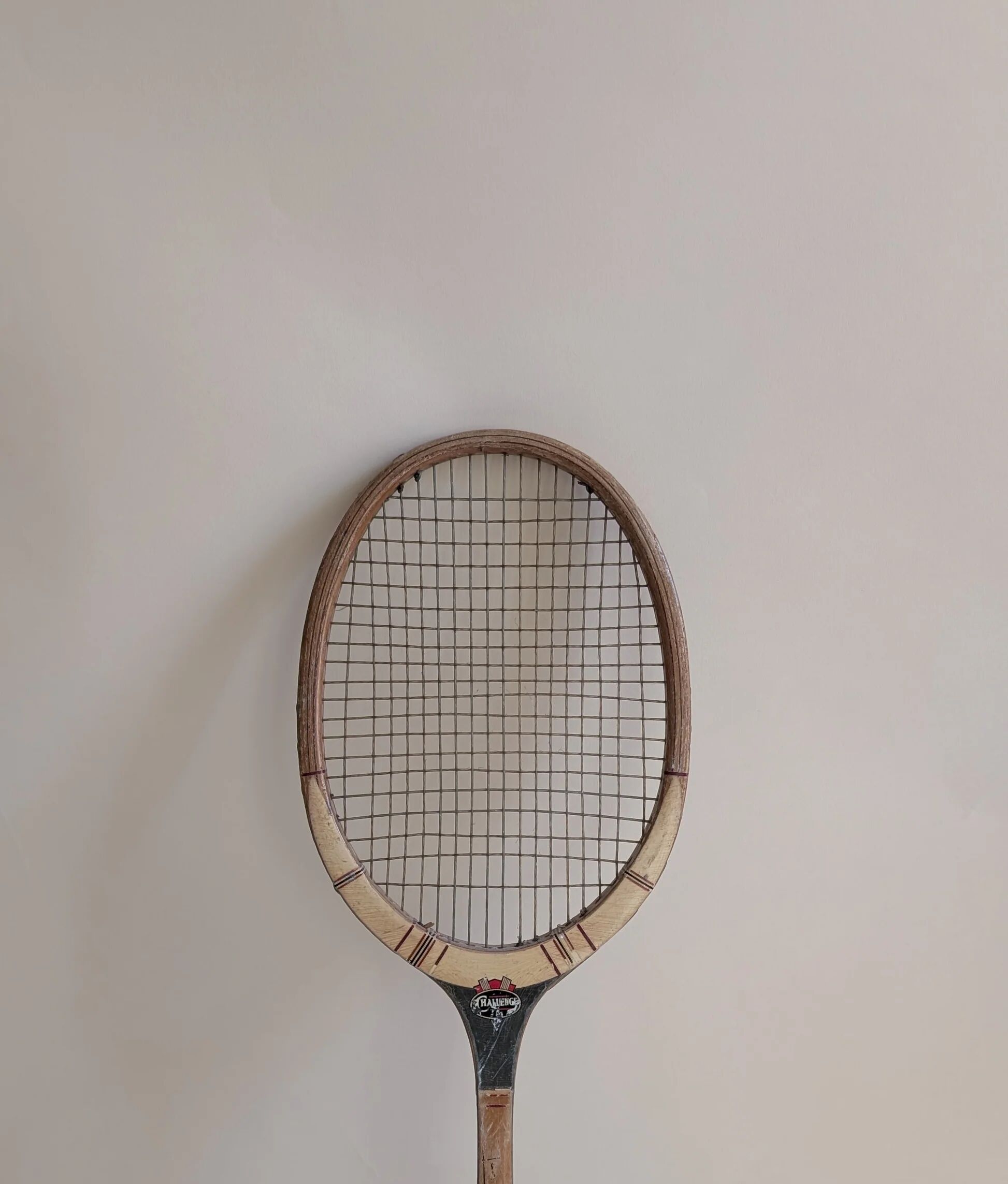 Raquette de tennis vintage