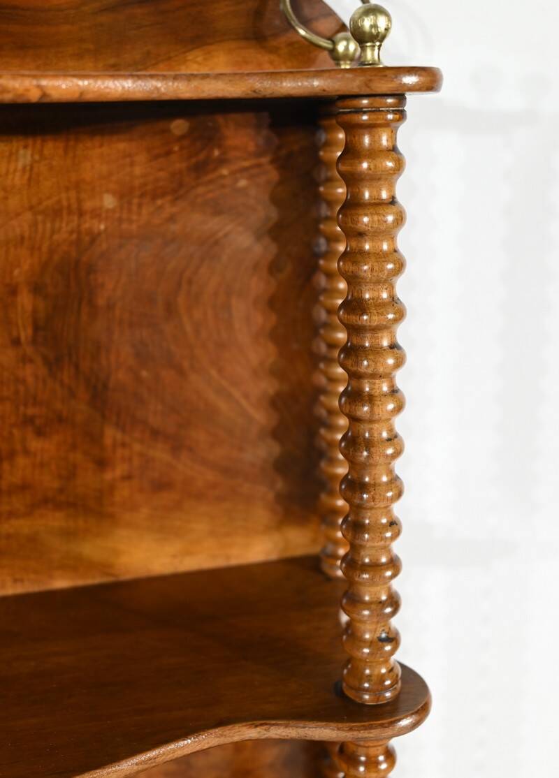 Walnut Shelf, Louis Philippe Period – Mid-19th Century