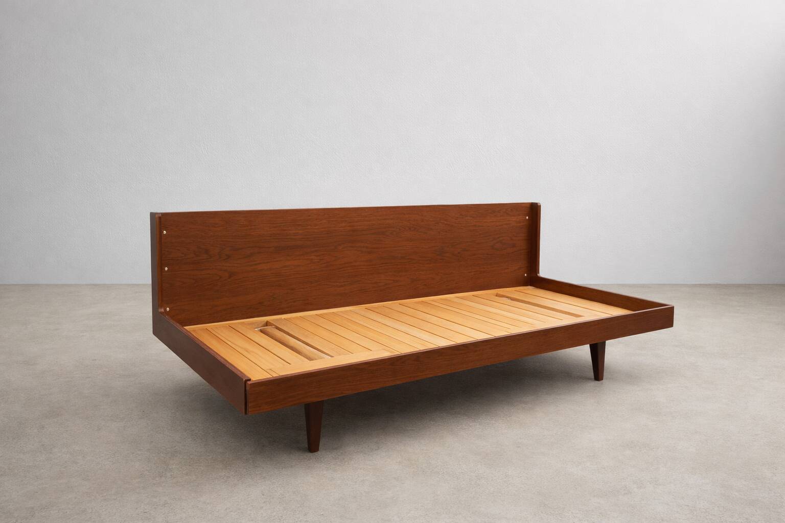 Mid-century folding sofa bed by Jitona, Czechoslovakia, 1970s