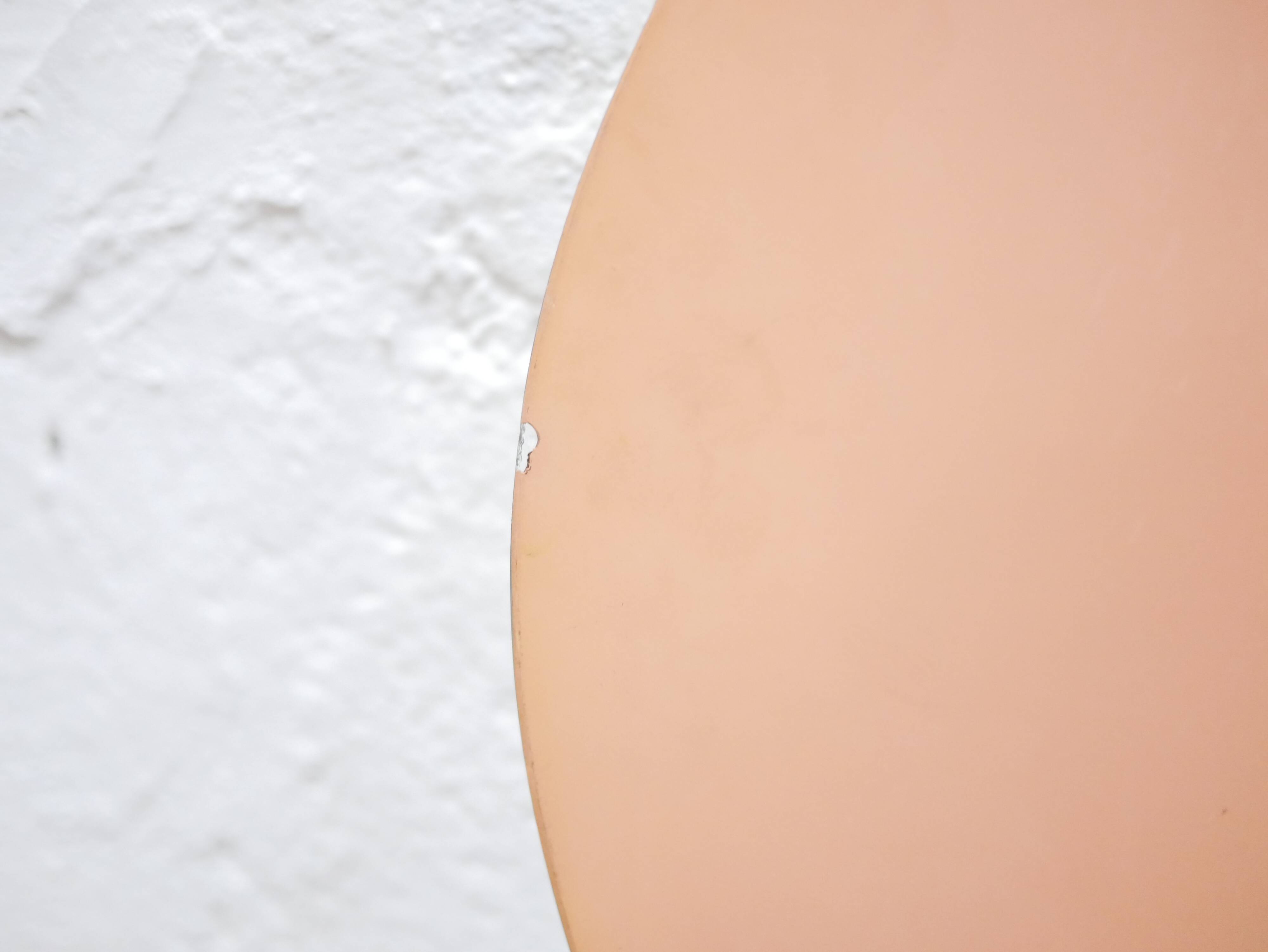 Mirror beveled art deco oval 59cm x 93cm