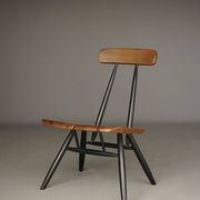 Chaises longues Pirkka par Ilmari Tapiovaara pour Laukaan Puu. Lot de 2