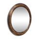 Round mirror, 1930s, wood, 58cm diameter