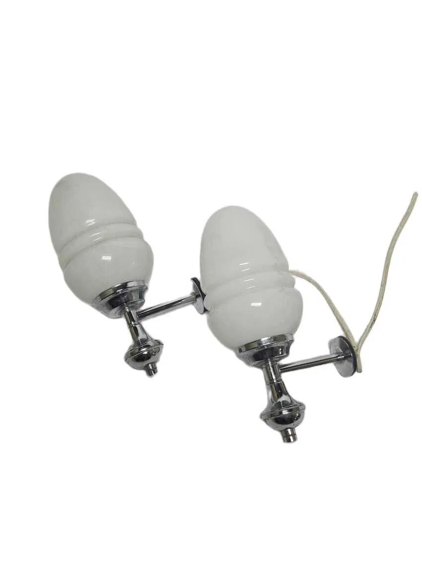 BTU wall lamp in art deco style