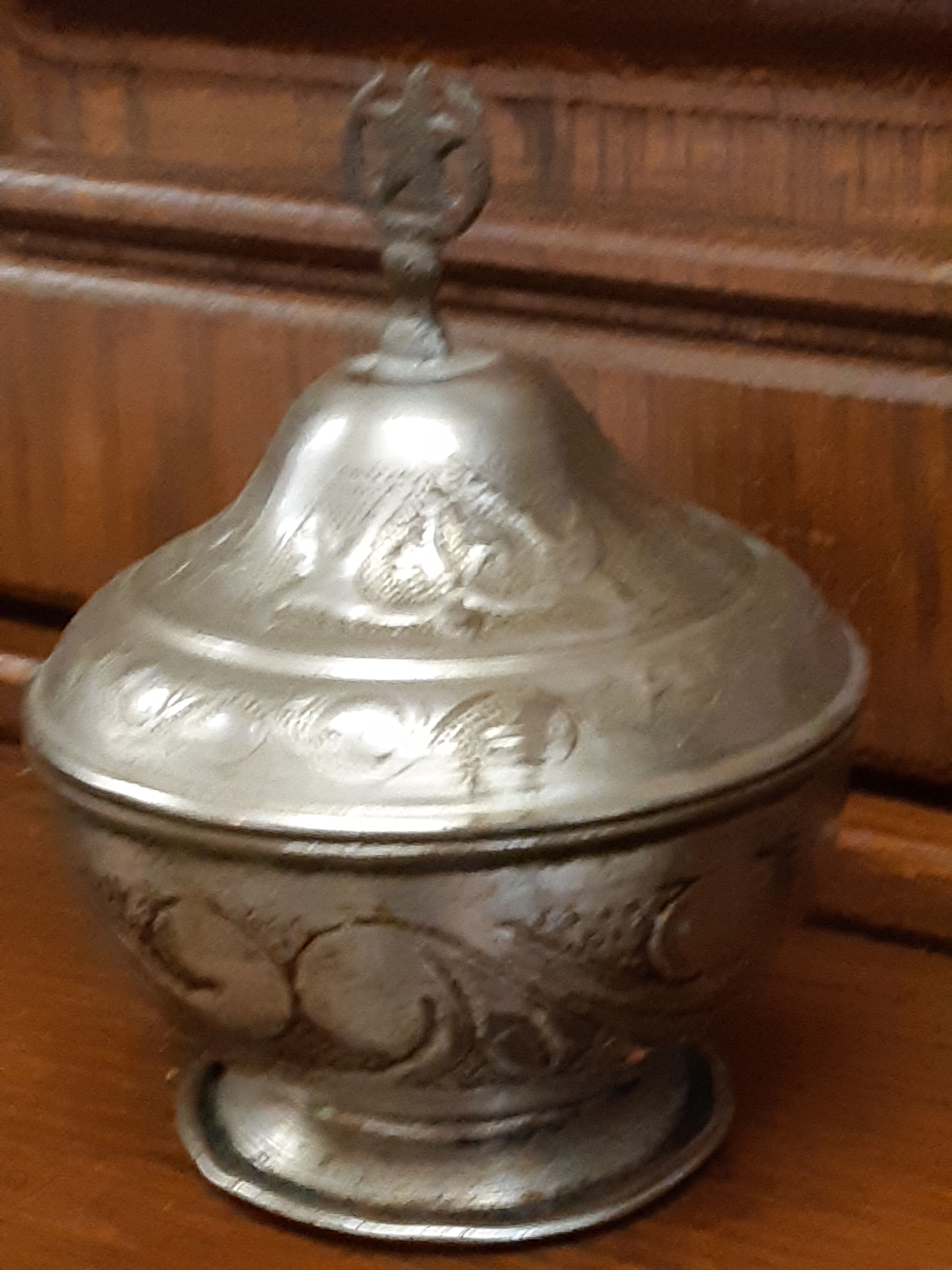 Artisanal Russian ciborium around 1922 (birth of the USSR)