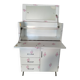 Dressing table / bathroom furniture floral decor 70s
