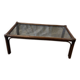 Rattan coffee table