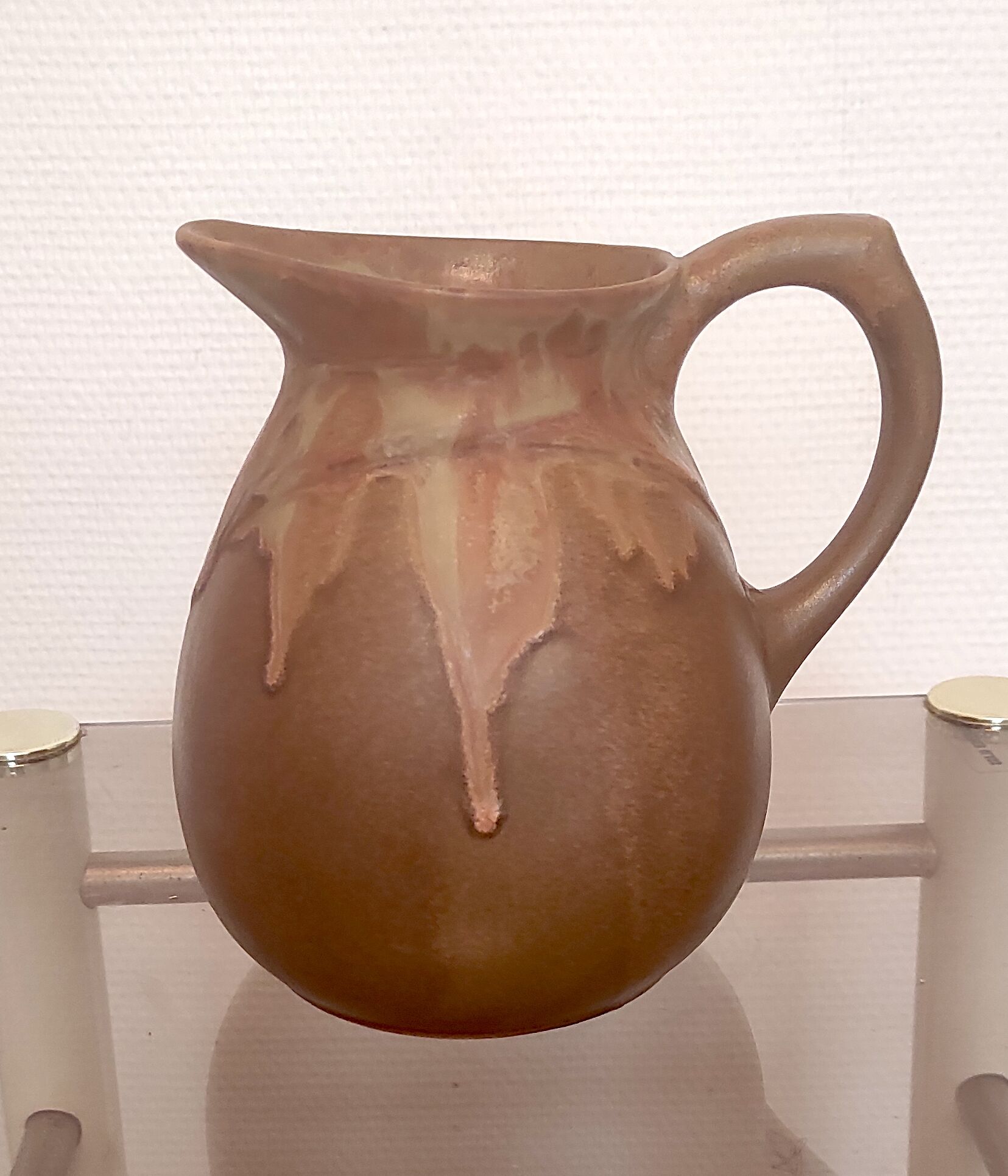 Pitcher in sandstone flamed by DENBAC – mid. XXth