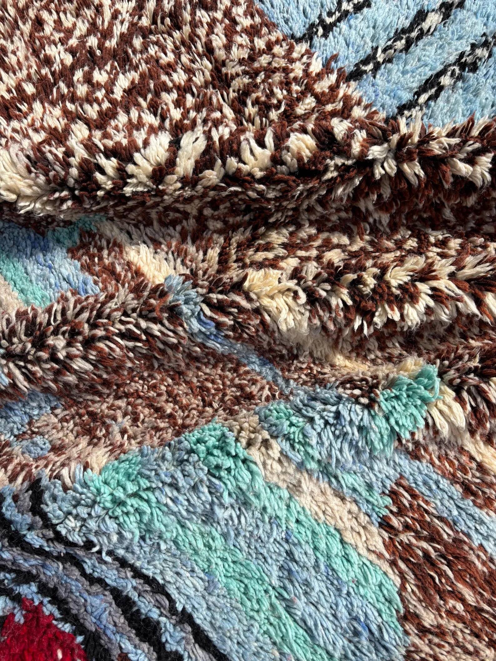 Tapis M’rirt en laine