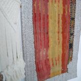 Modern Handmade Vintage Wall Rug, 75x134Cm