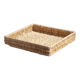 Flat rectangular basket "Corinne"