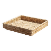 Flat rectangular basket "Corinne"