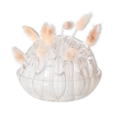 Vintage glass flower pick N4 1/2 made in France