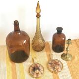 Demijohn 5litres amber glass