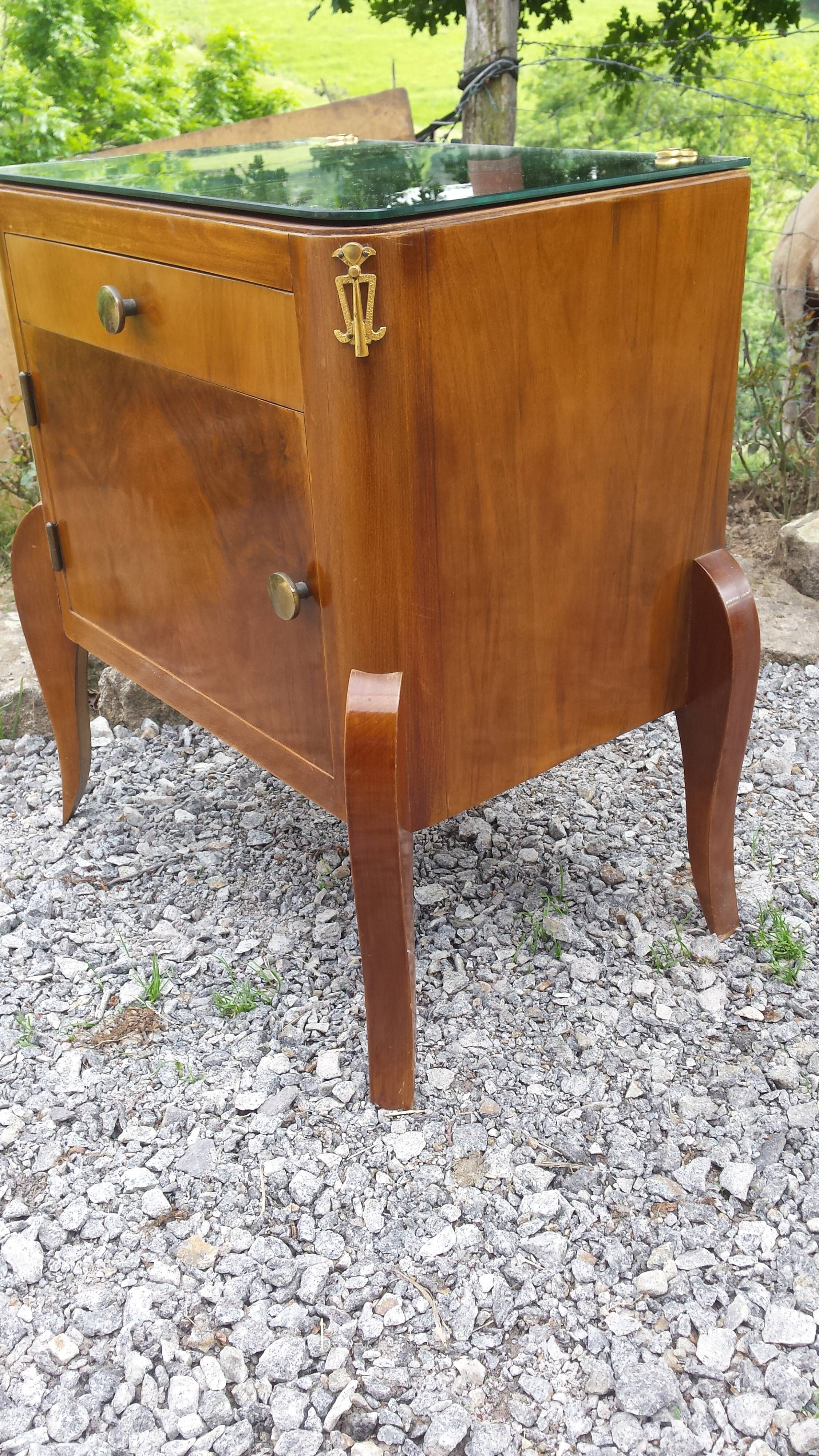 Vintage bedside table