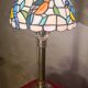 bronze and brass Art Nouveau floor lamp, very old, 60x27 lampshade