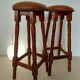 Paire tabourets bar vintage style pub anglais-75 cm