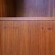 Bibliothèque avec bar des années 60/70