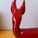 Deer Art Deco in St Clément Faience