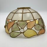 Suspension in mother-of-pearl flowers