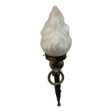 Fire lamp wall light