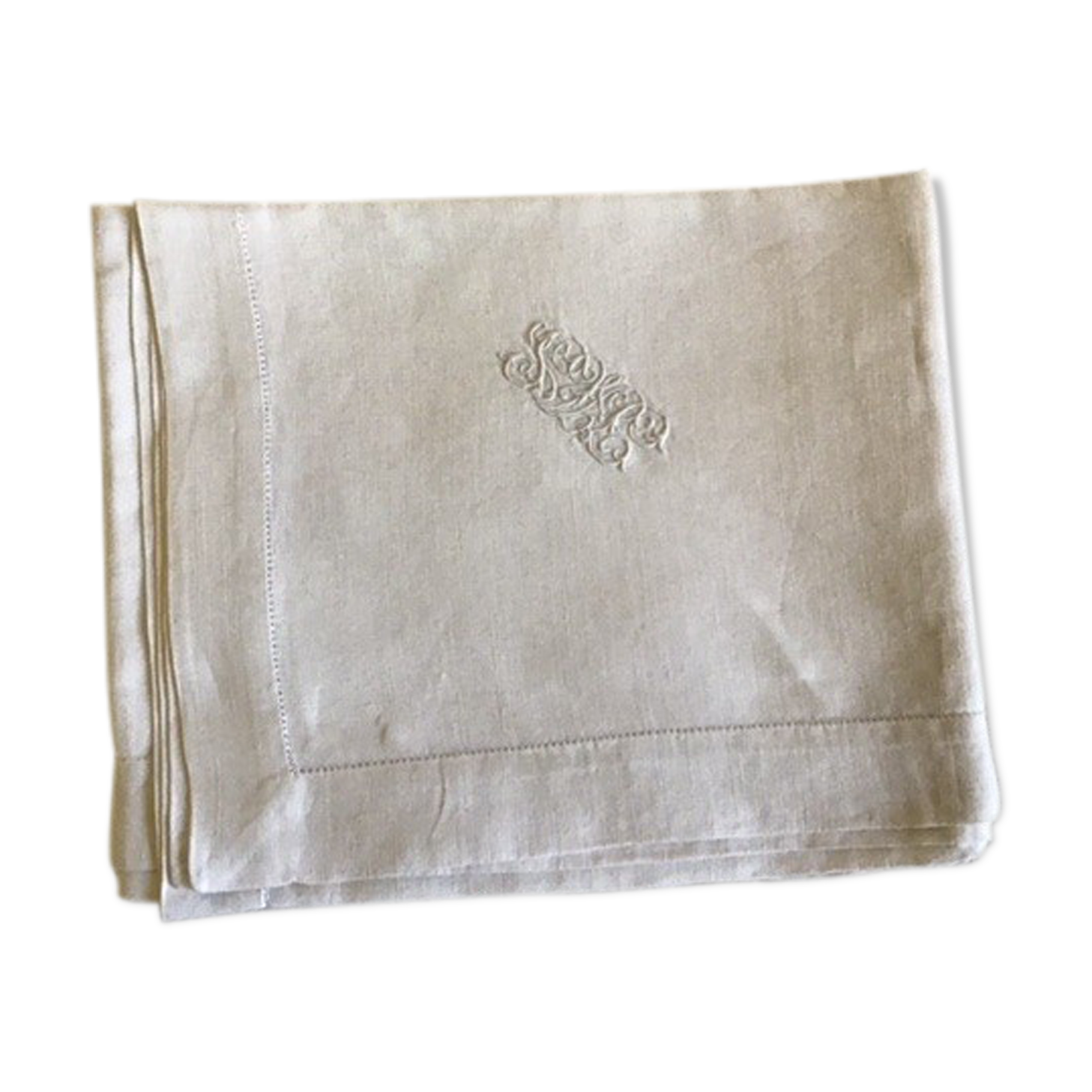 Tablecloth marked JAS