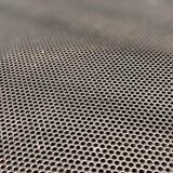 Black metal basket by Mathieu Mategot