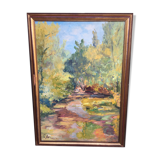 Oil on canvas by Henri Jonas 1973