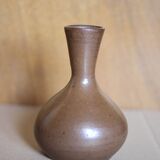 Vintage stoneware vase, flower pot, ball vase with neck, collection