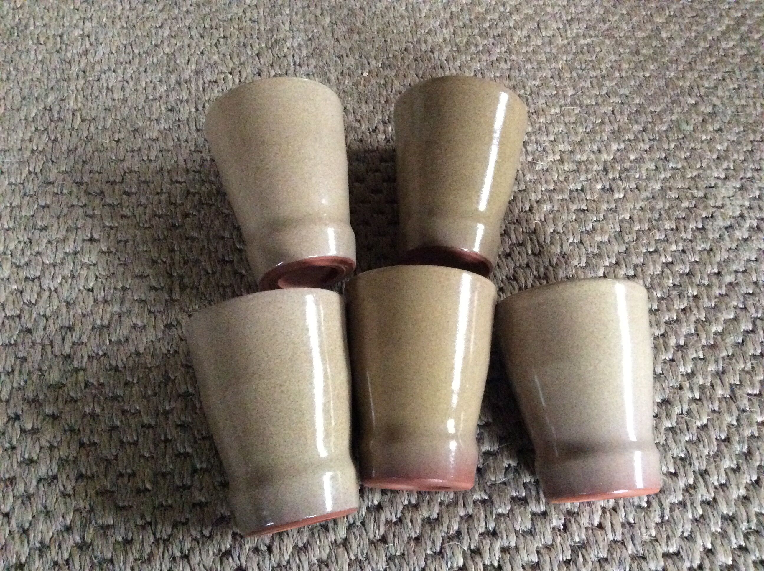 Série de 5 tasses