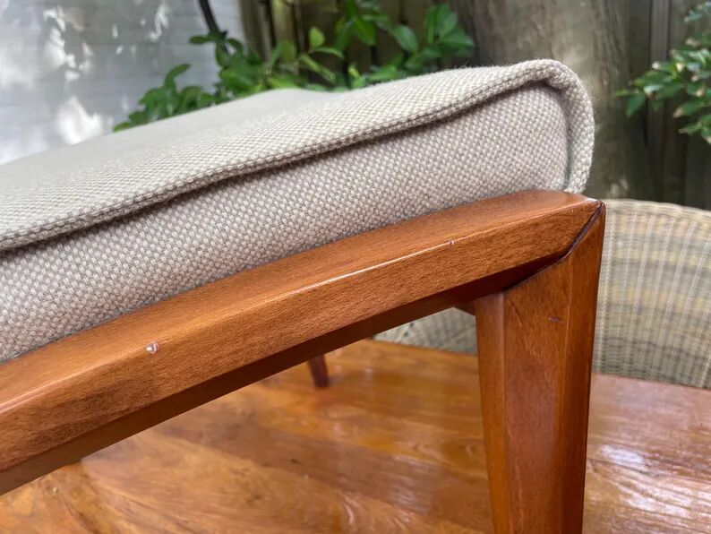 Farstrup Mobler Danish Foot Stool Ottoman Pouffe