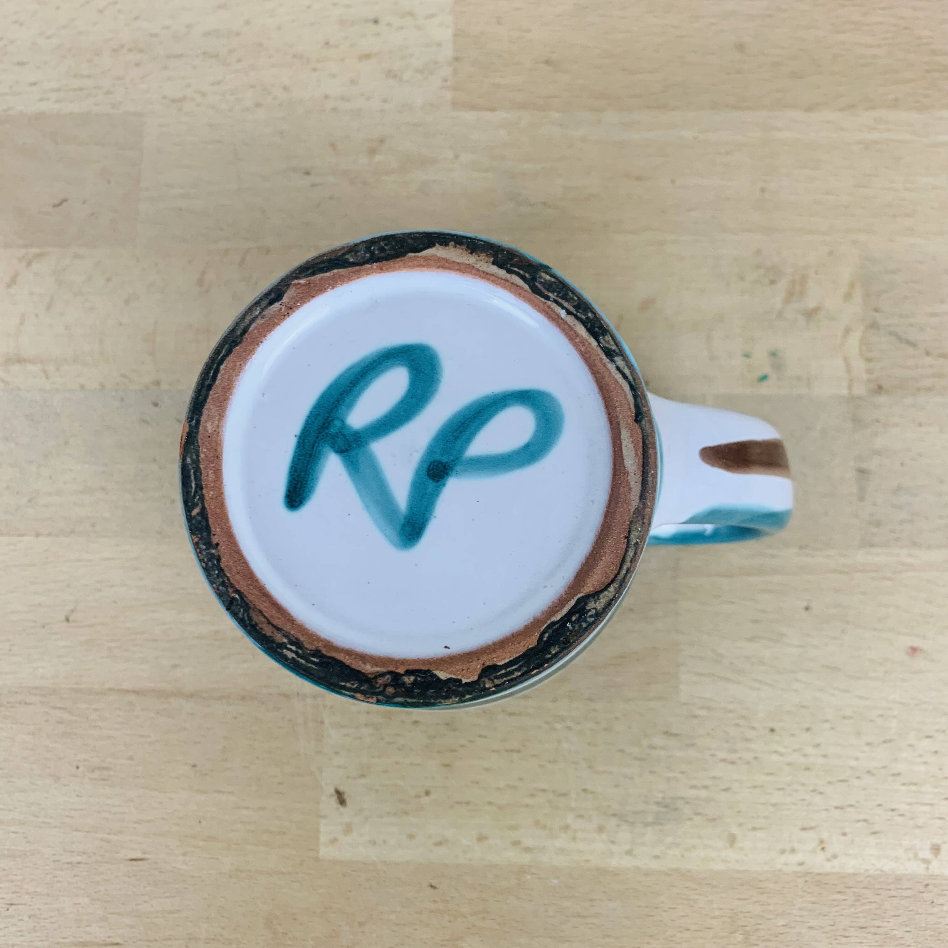 Robert Picault ceramic mug, Vallauris