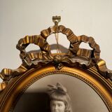 Photographie ancienne , jeune fille au ruban XIX siècle