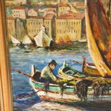 Huile sur toile  Notre-Dame de la garde