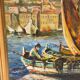 Huile sur toile  Notre-Dame de la garde